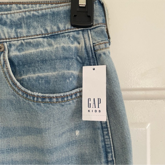 Gap Kids Plus Distressed Denim Mini Skirt Size 14 - Picture 9 of 9